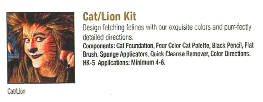 Ben Nye - Cat Lion Kit
