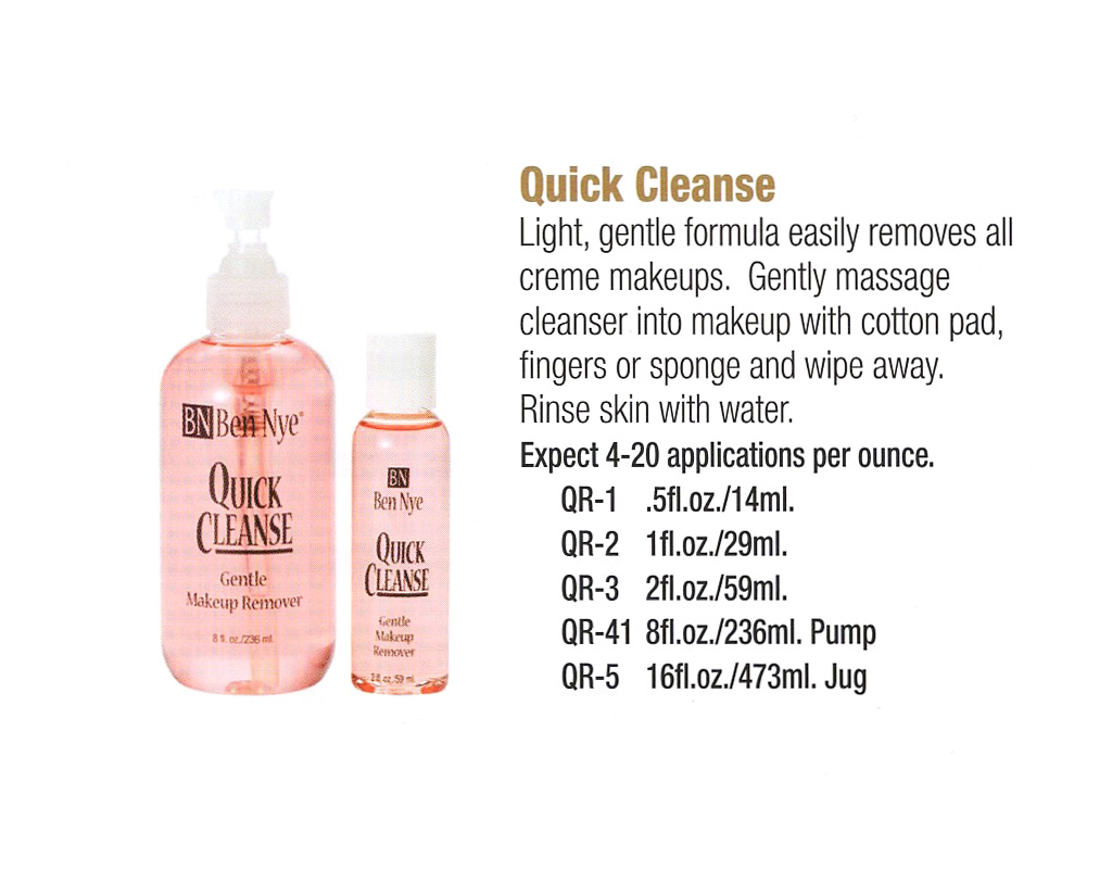 Ben Nye - Quick Cleanse