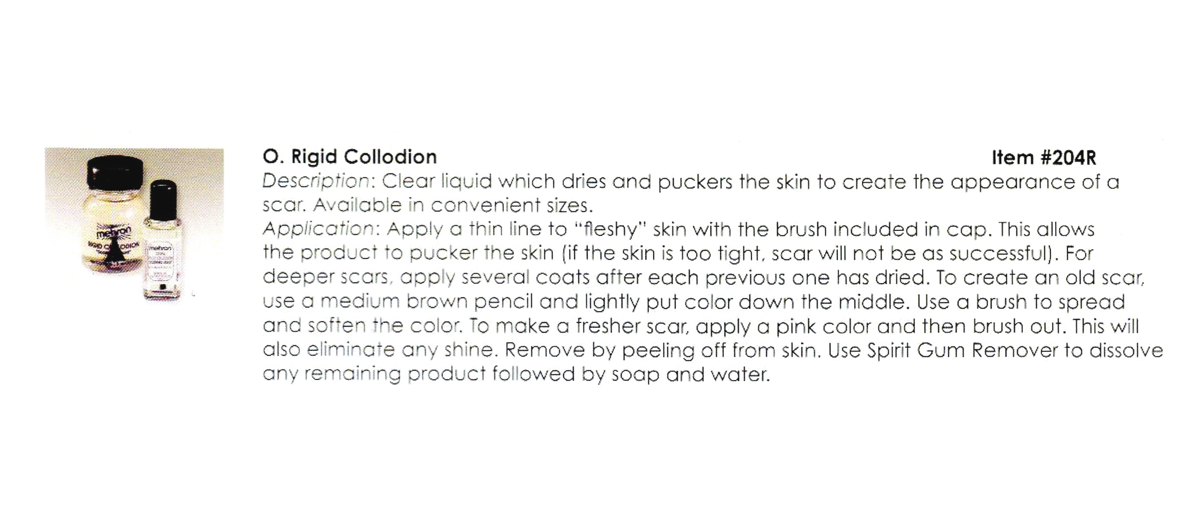 Mehron - Rigid Collodion