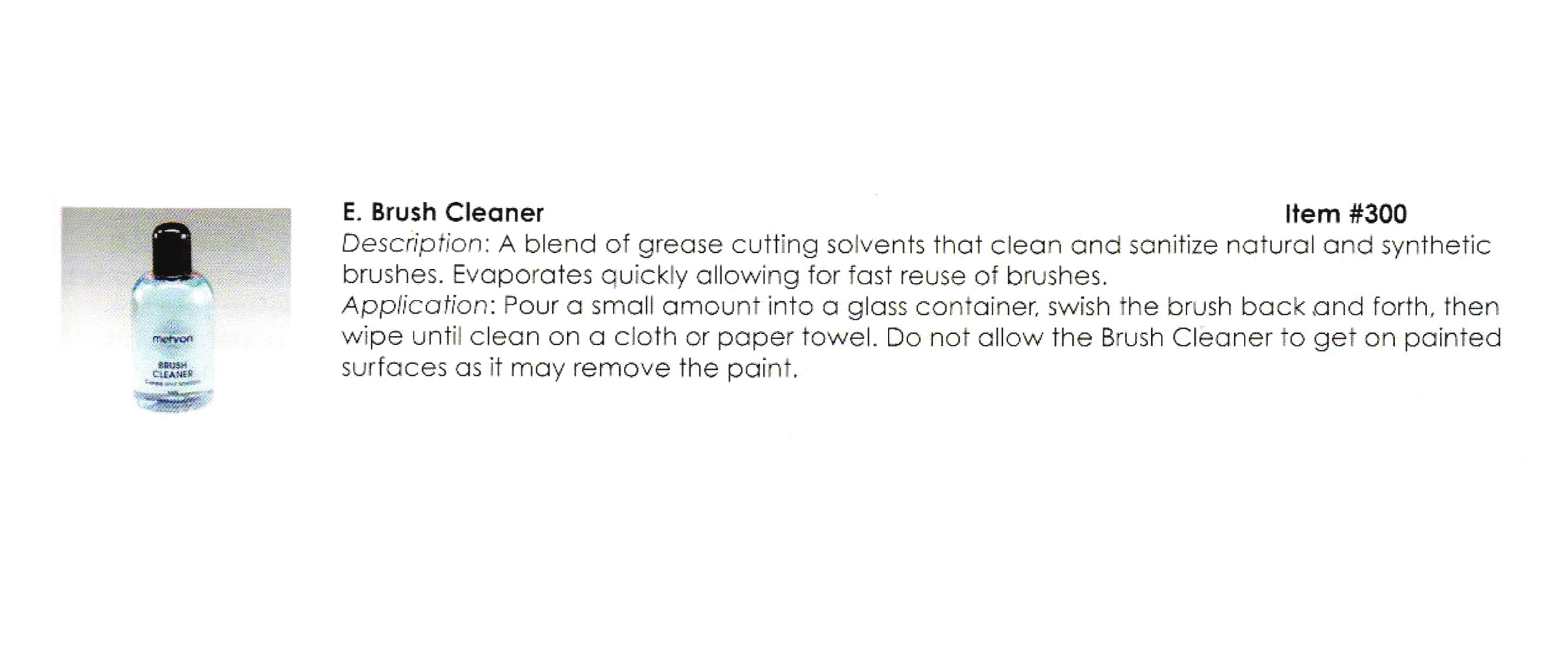 Mehron - Brush Cleaner