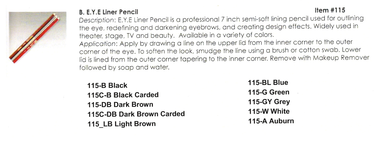 Mehron - EYE Liner Pencil