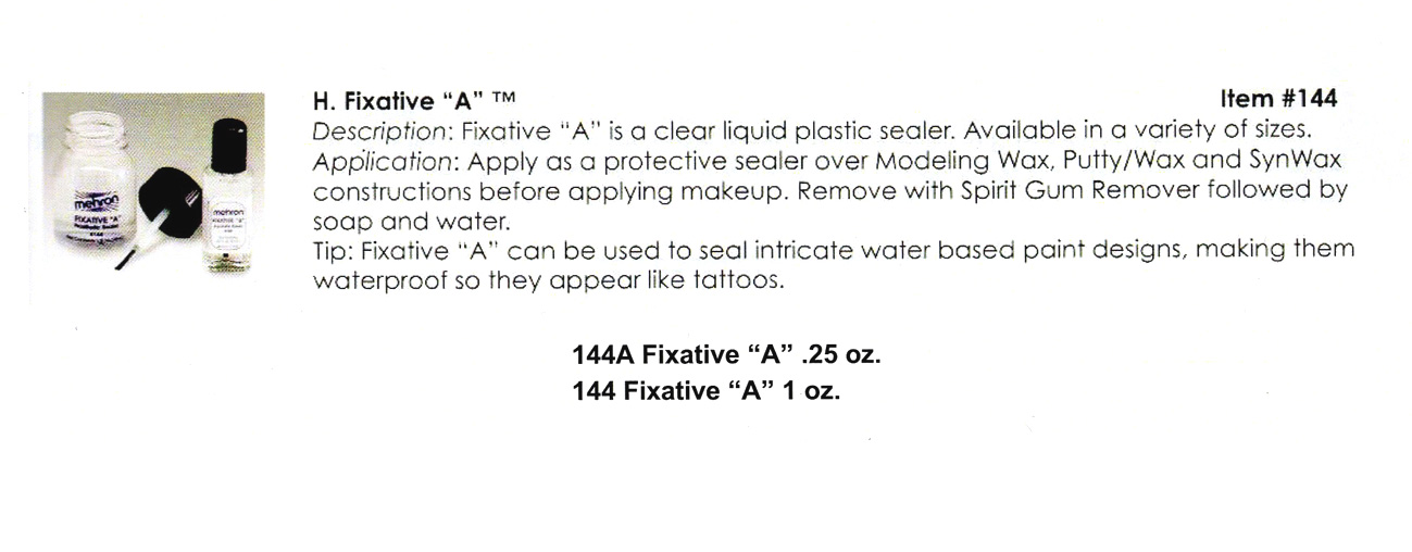 Mehron - Fixative “A”